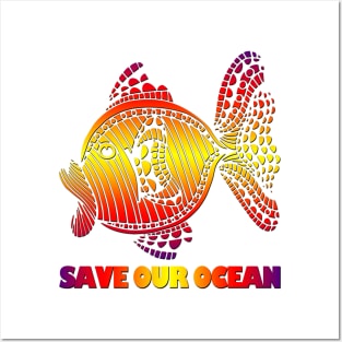 Save our ocean Posters and Art